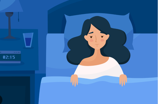 irregular sleep in bedridden